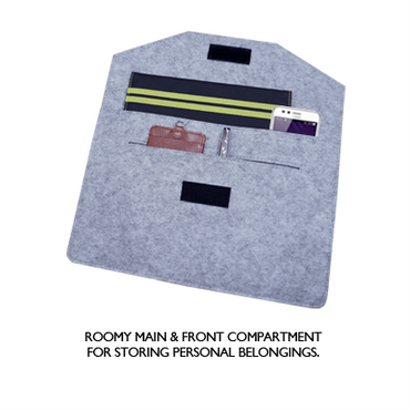 14'' Wool Felt iPad Pouch