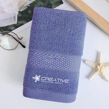 Full Cotton Bath Towel with Drawstring Pouch (1400×700) – 380g