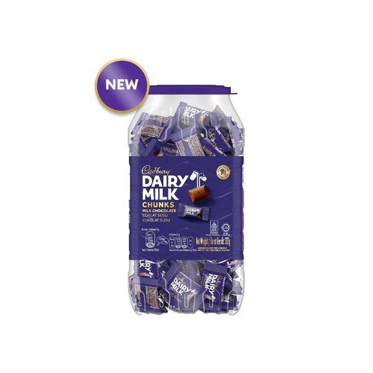 Cadbury Dairy Milk Chocolate Neap Jar 382g