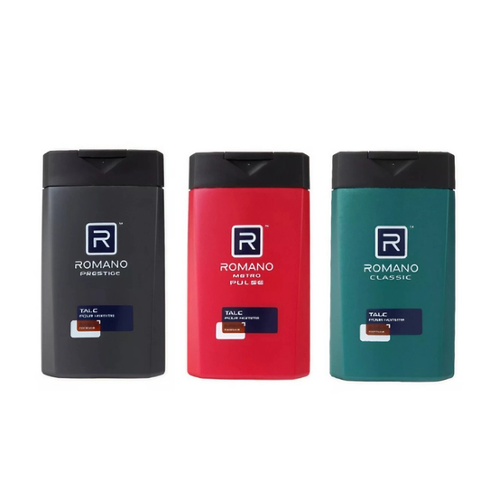 Romano Talcum Solid 125g