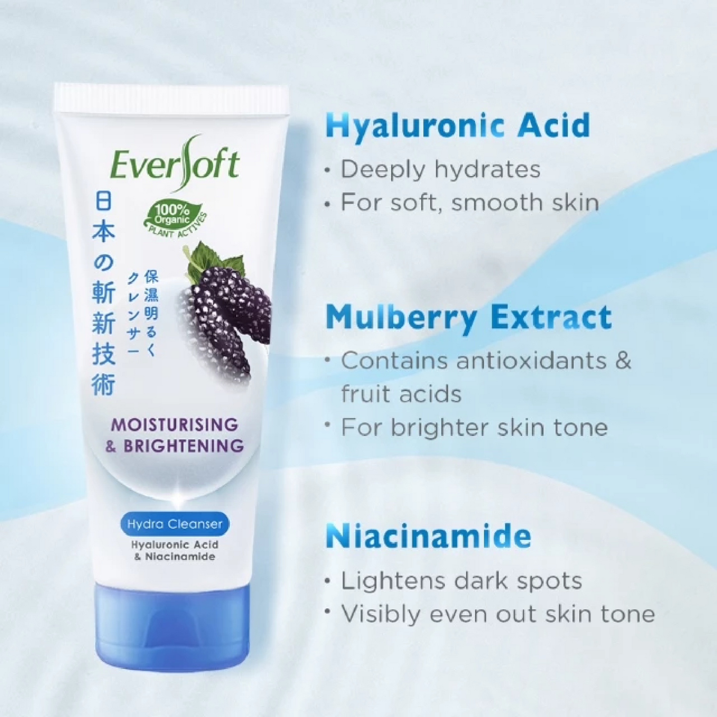 Eversoft Hydra Foam Cleanser 100g