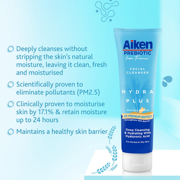 Aiken Prebiotic Cleanser Hydra & Deep Cleansing 120g