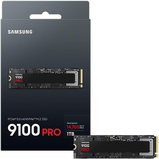 Samsung 9100 Pro PCI-E 5.0 x4 NVMe M.2 2280 SSD