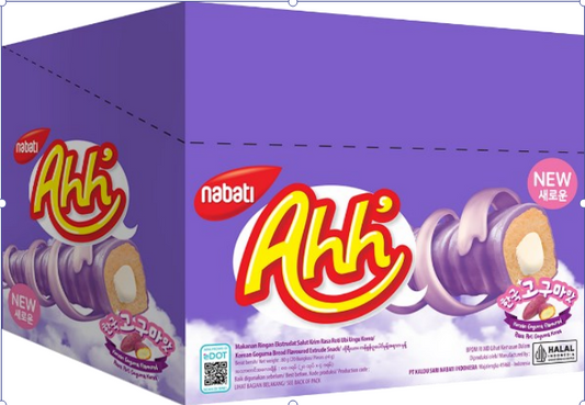 Nabati Ahh Korean Goguma (4g x 20 Pcs)