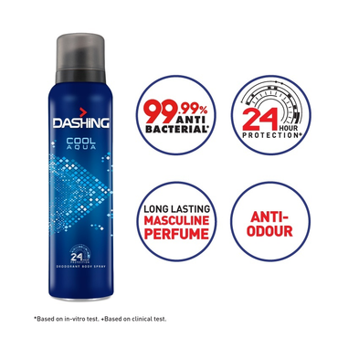 Dashing Deodorant Body Spray 125ml
