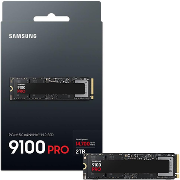 Samsung 9100 Pro PCI-E 5.0 x4 NVMe M.2 2280 SSD