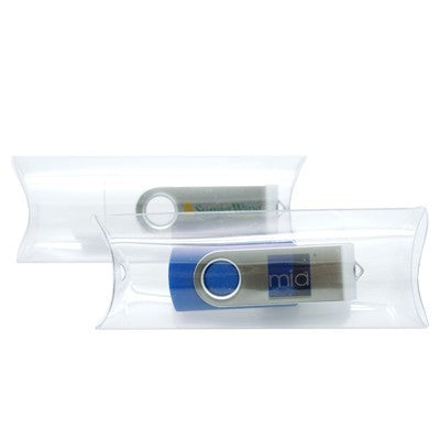 Transparent PP Tube Box for Flash Drive