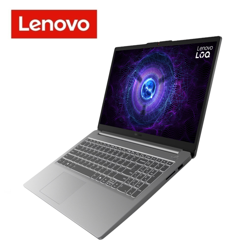 Lenovo LOQ 15IAX9E 83LK002BMJ 15.6'' FHD 144Hz Komputer Riba Permainan Luna Grey ( i5-12450HX, 8GB, 512GB SSD, RTX2050 4GB, W11 )