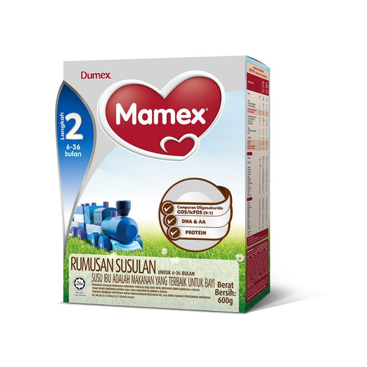 Dumex Mamex Step 2 Susu Formula Susulan 6-36 bulan