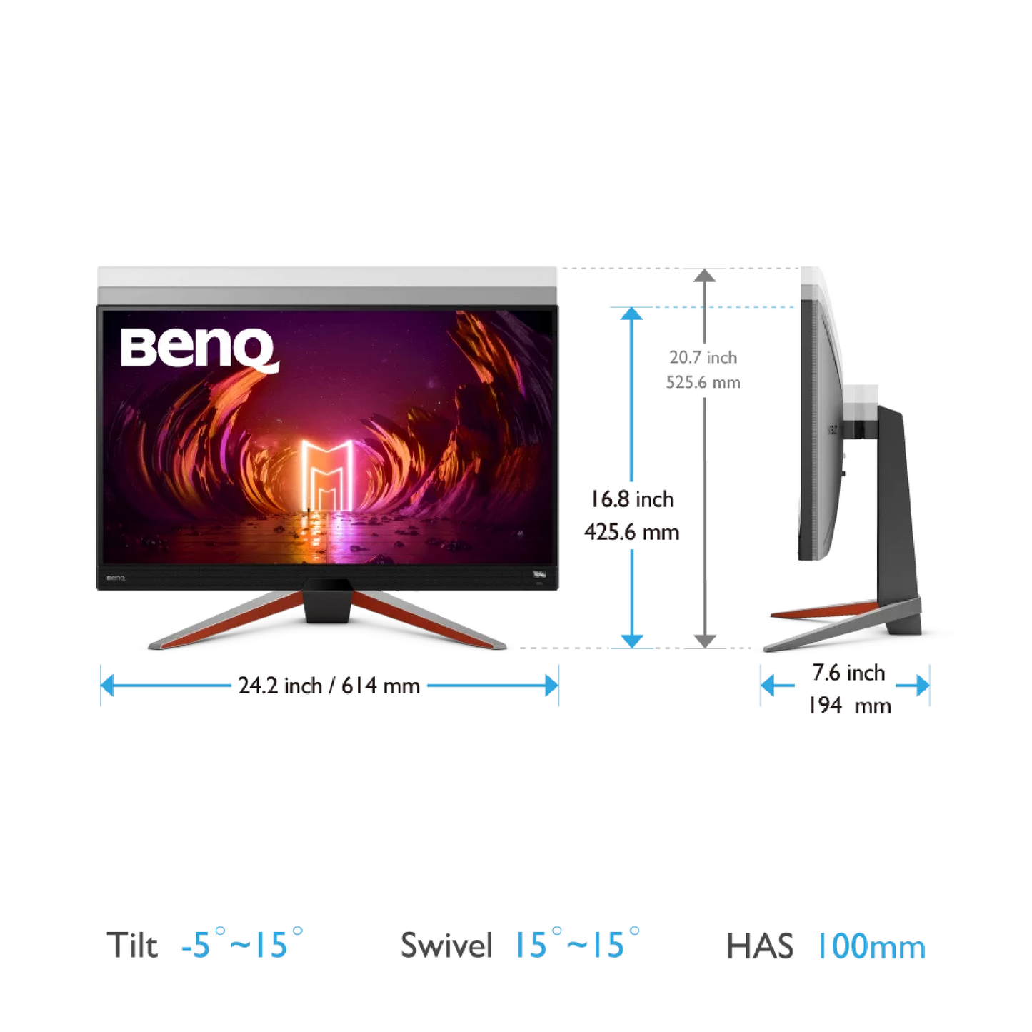 BenQ Mobiuz EX270M 27" Gaming Monitor