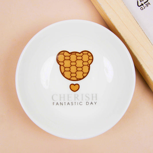Happy Bear 4-Inch Flavor Dish