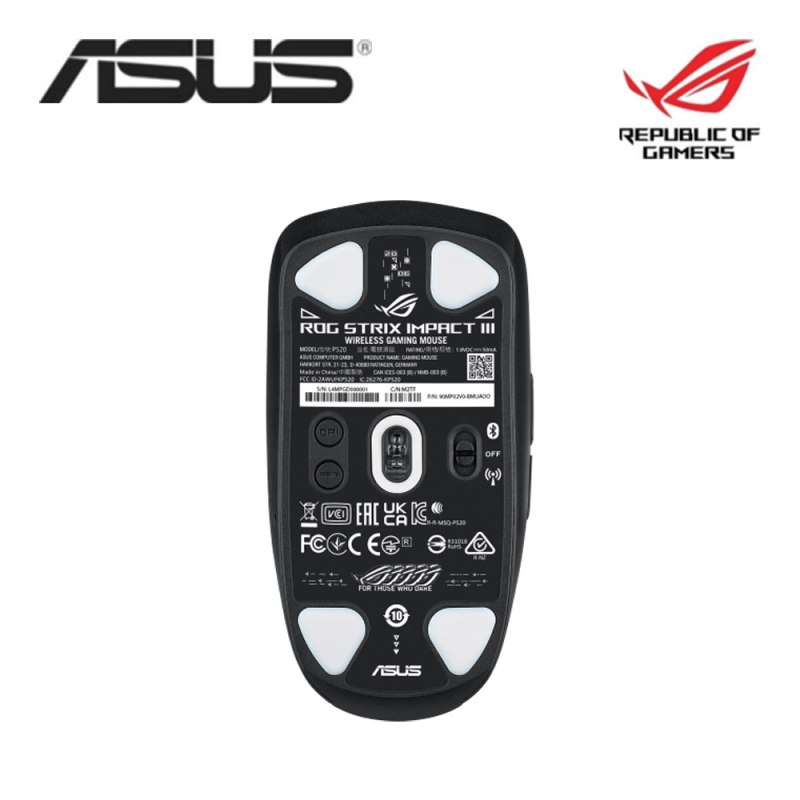 Asus P520 ROG Strix Impact III Wireless Gaming Mouse