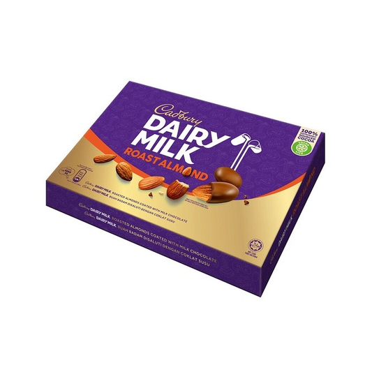 Cadbury Dairy Milk Chocolate Panned Box - Roast Almond 180g