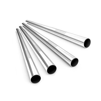 12mm Straight Stainless Steel Straw