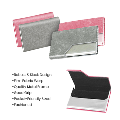 LOIRE Pattern PU Name Card Holder