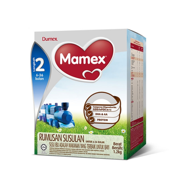 Dumex Mamex Step 2 Susu Formula Susulan 6-36 bulan