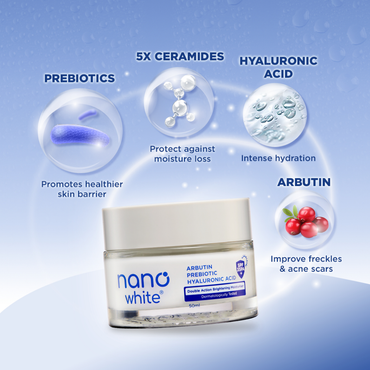 Nanowhite Double Action Brightening Moisturiser 50ml