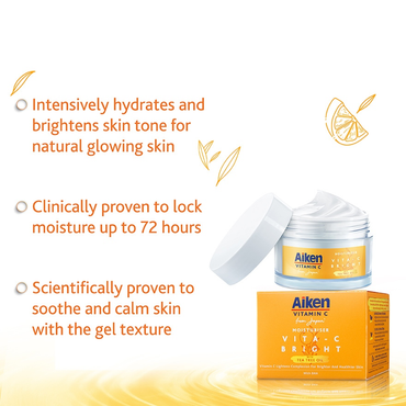 Aiken Vita-C Brightening Moisturiser 40g