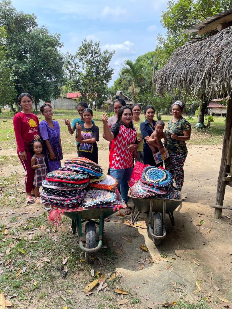 Support Floor Mat by Orang Asli Women Entrepreneur