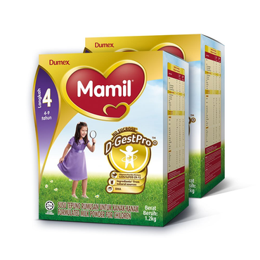 Dumex Mamil Langkah 4 Formula Susu Pembesaran 4-9 tahun