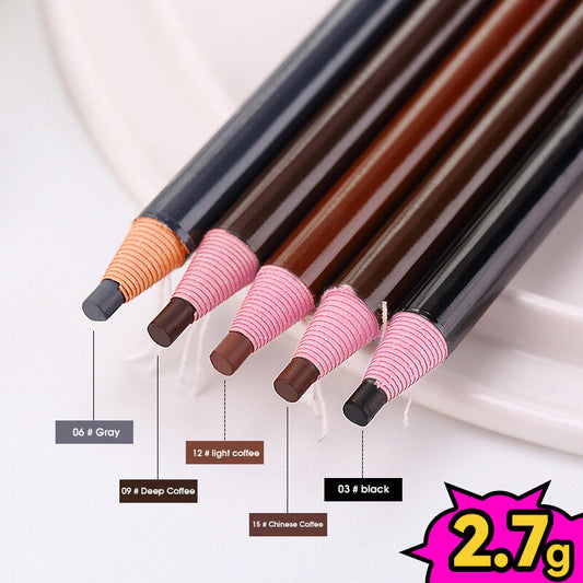 eyeshadow eyebrow pencil Hengsi 1818 Pull Eyebrow Pen Waterproof and Non Halo Dyeing Authentic Wood Hard Core Wholesale Eyebrow Powder Makeup Professional Makeup