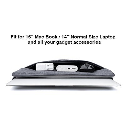 14" Polyester Water Repellent Laptop Pouch