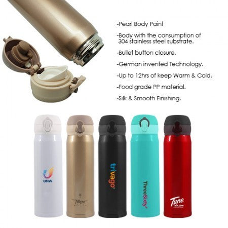 Evo Star III Premium Stainless Steel Vacuum Thermos Flask - 500ml