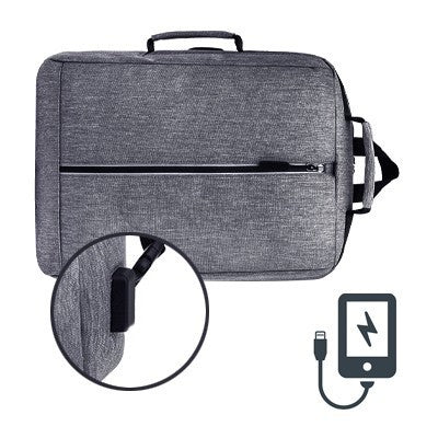 15.6'' REFLECT 2 Way Laptop Backpack with External USB Port