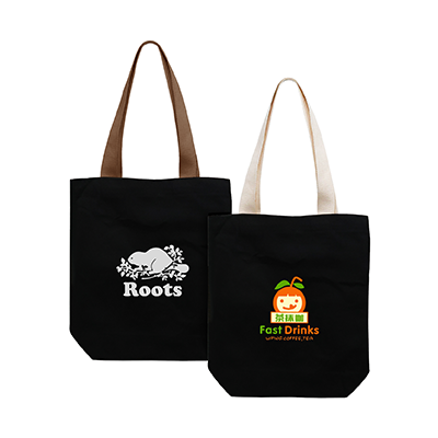 Colour Strip Black Canvas Bag V2 – 10oz (400x350x100)