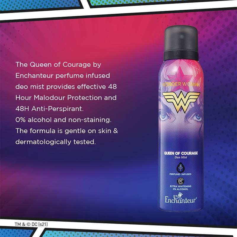 Enchanteur Wonder Woman Deo Mist 150ml