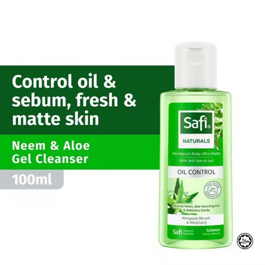 Safi Naturals Ultra Matte Oil Control Gel Cleanser 100ml