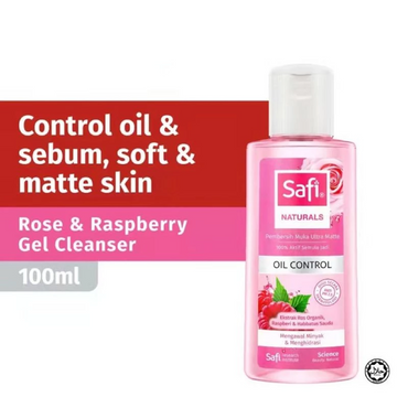 Safi Naturals Ultra Matte Oil Control Gel Cleanser 100ml