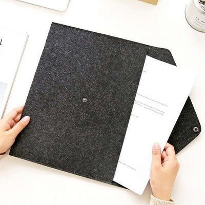 14" Felt iPad and Document Carry Folder