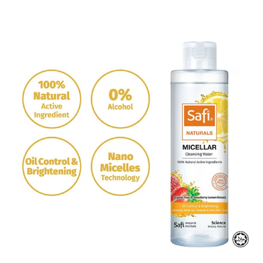 Safi Naturals Micellar Cleansing Water 200ml