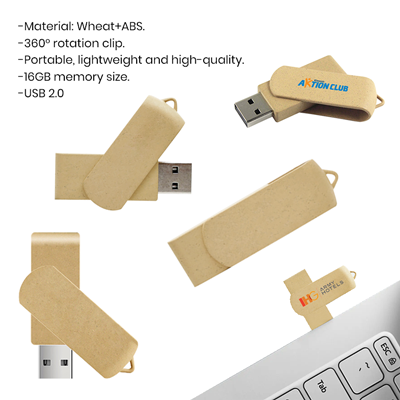 360 Swivel ECO USB Flash Drive – 16GB
