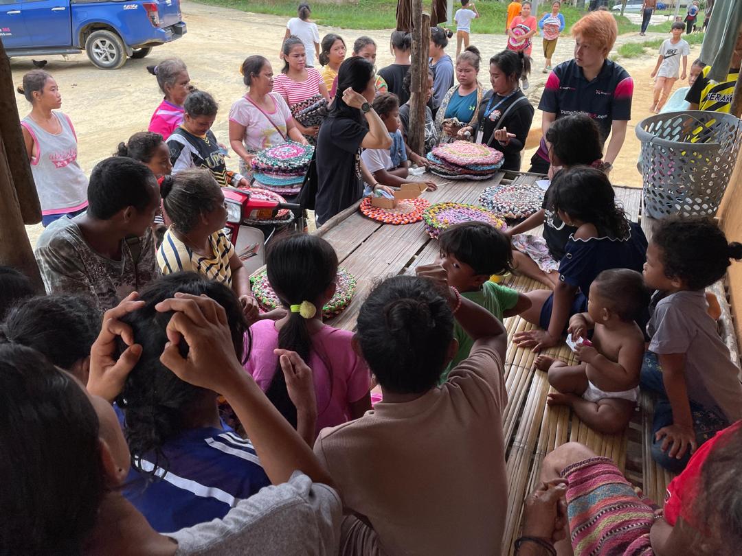 Support Floor Mat by Orang Asli Women Entrepreneur