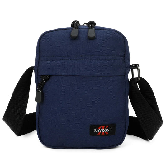 Men's 1000D polyester Shoulder bag adjustable/19.50cm x 5cm x 15cm/Daily wear/black/blue/gray