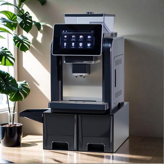 CE Electric Commercial Coffee Machine 19 Bar Espresso Machine Fully-Automatic Espresso Maker With Bean Grinder and Milk Frother