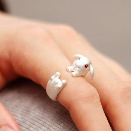 Vintage Lucky Koi Fish Cyprinoid Open Ring For Women Fashion Silver Color Copper Metal Female Rings Party Jewelry Gifts