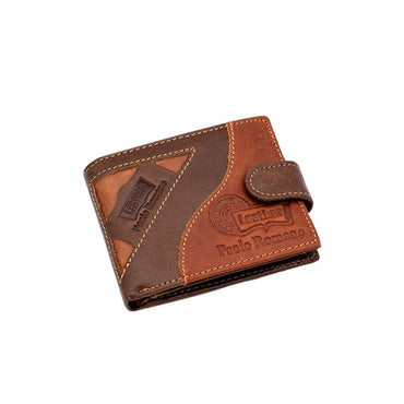 Dompet Kulit Lelaki, Dompet Kopi Hitam, Coklat dan Biru, Pemegang Kad, dengan Poket Syiling/Dompet dengan Kunci RFID untuk Kad Kredit, Dompet Ringan untuk Lelaki/Remaja