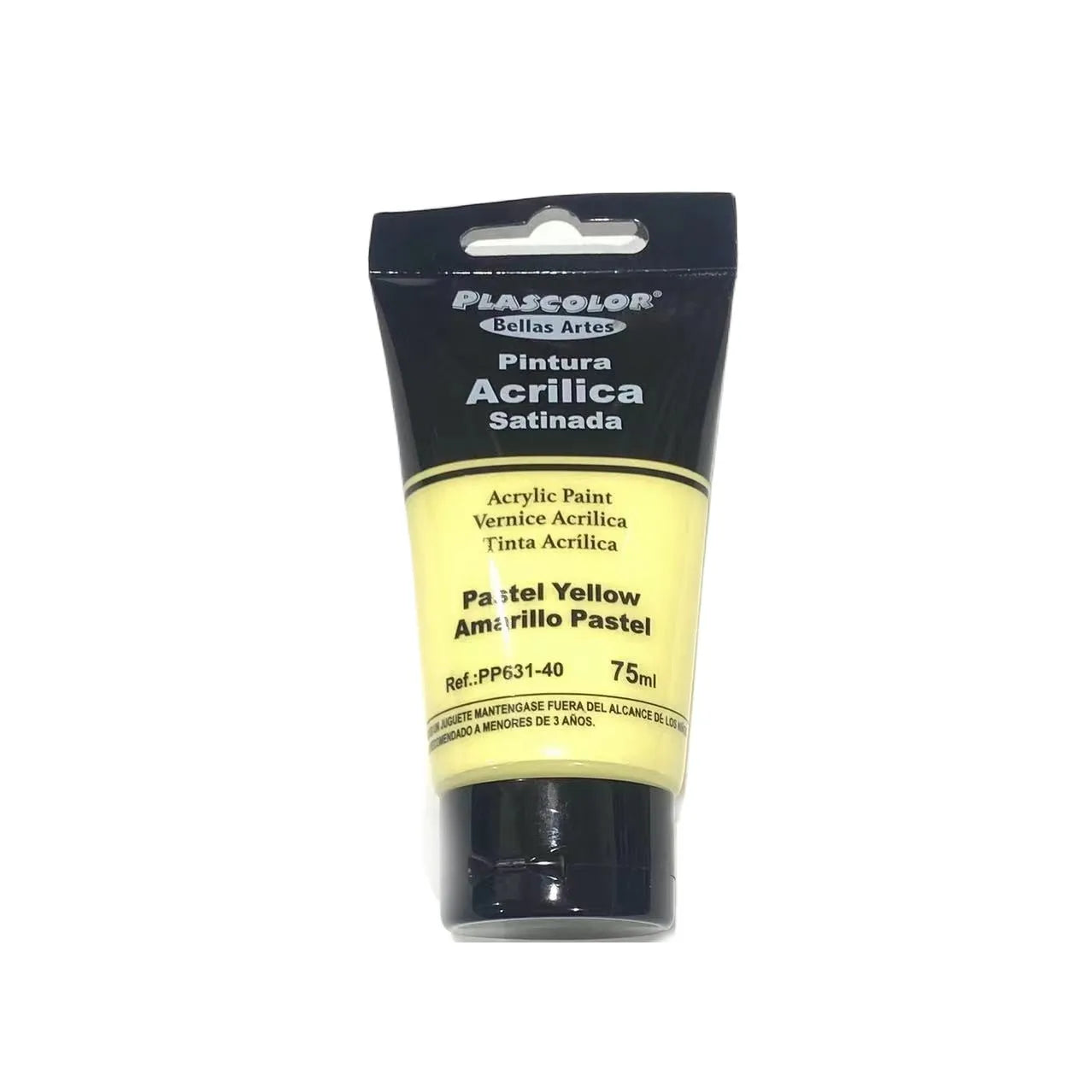 Pinturas Acrílicas untuk Manualidades y Uso Profesional, Colores, 75ML