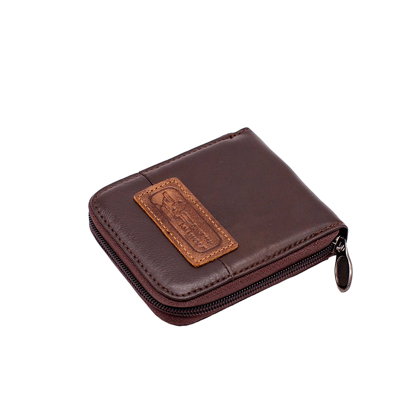 Dompet Kulit Lelaki, Dompet Kopi Hitam, Coklat dan Biru, Pemegang Kad, dengan Poket Syiling/Dompet dengan Kunci RFID untuk Kad Kredit, Dompet Ringan untuk Lelaki/Remaja