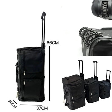 Beg bagasi bergolek Starley oxford untuk lelaki, beg pakaian perniagaan dengan roda, beg perjalanan, kapasiti besar, berkualiti tinggi