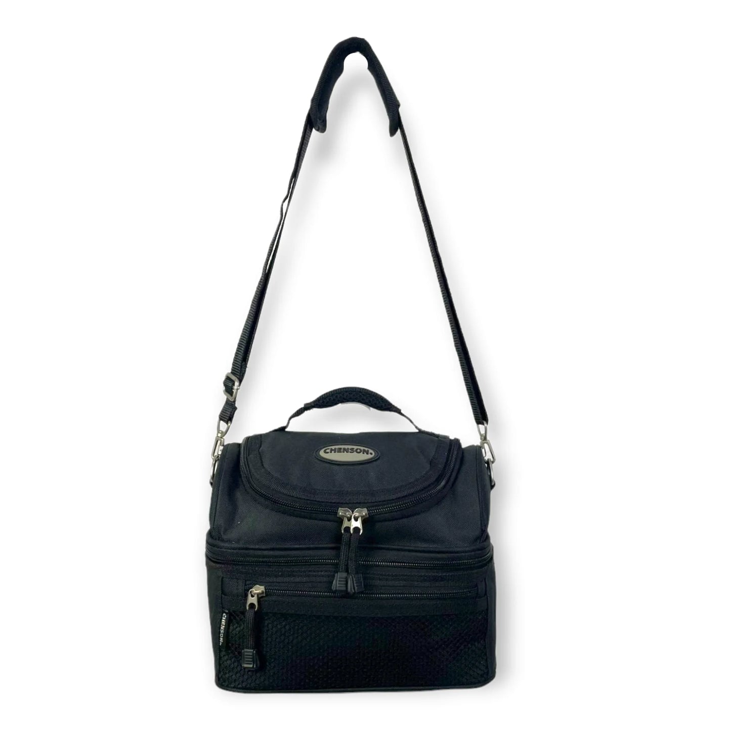 2 compartments Lunch Box with liner, for men and women, thermal bag for food, Ideal for work or for the university, keeps your food fresh