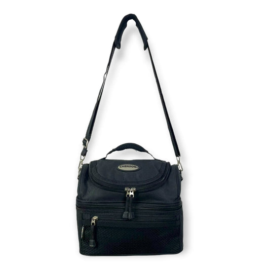 2 compartments Lunch Box with liner, for men and women, thermal bag for food, Ideal for work or for the university, keeps your food fresh