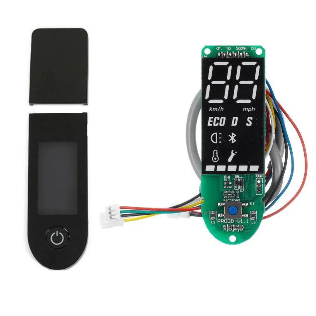 ✅Xiaomi M365 Electric Scooter Display Screen With Cover Compatible with Pro 2 / 1S / Essential / St-link Firmware BLE90 - Spare Parts, Accessories