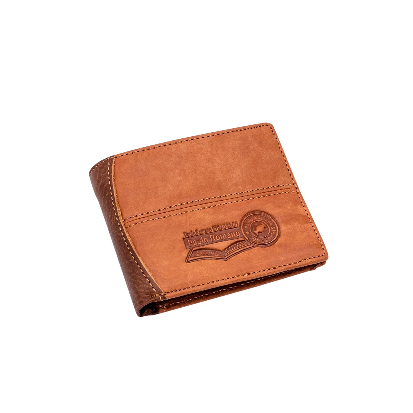 Dompet Kulit Lelaki, Dompet Kopi Hitam, Coklat dan Biru, Pemegang Kad, dengan Poket Syiling/Dompet dengan Kunci RFID untuk Kad Kredit, Dompet Ringan untuk Lelaki/Remaja