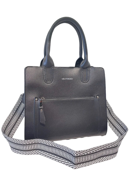 V & V FINDER shoulder bags with two handles very fashion Women's straps, high quality material PU long high width