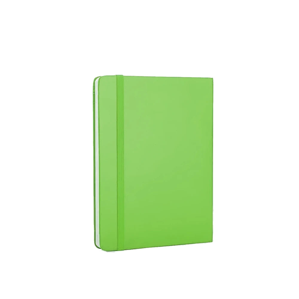 Nota pad nota berwarna-warni 80 helai buku nota alat tulis lucu berjalur untuk kelas Pejabat poket sekolah 9x14cm