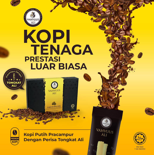 VAHVUUS Tongkat Ali | Lebih Pekat | White Coffee